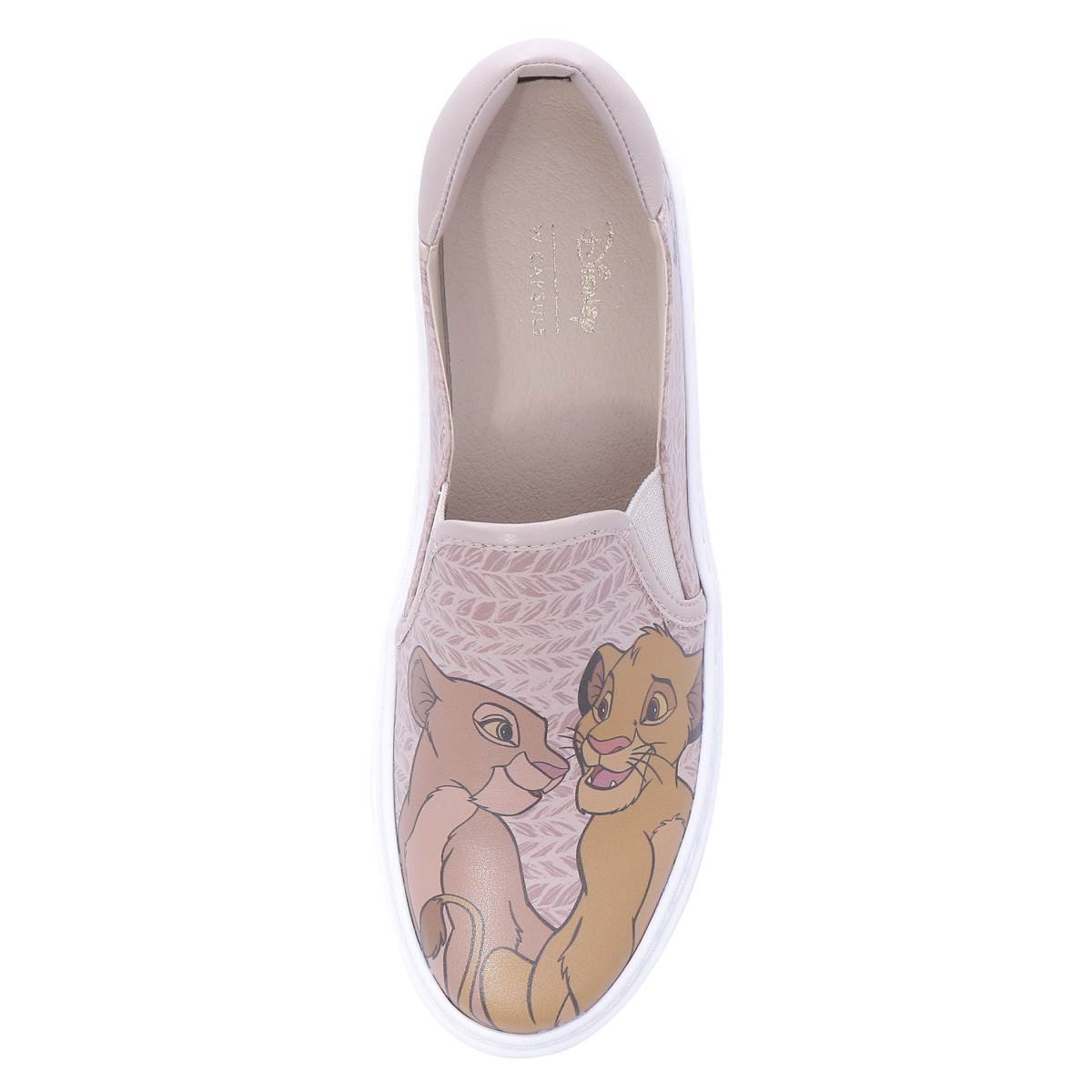 Tenis el Rey León Slip On Rosa Colección W Capsule
