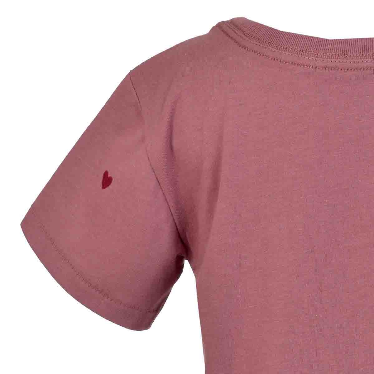 Playera Manga Corta con Estampado de Corazones Jeanious para Bebé