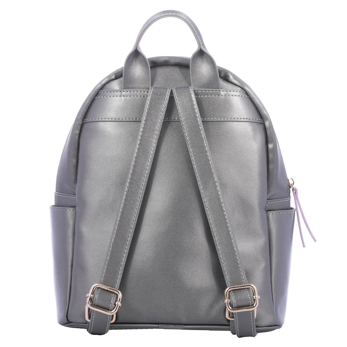 Backpack Gris Oscuro con Charm W Capsule