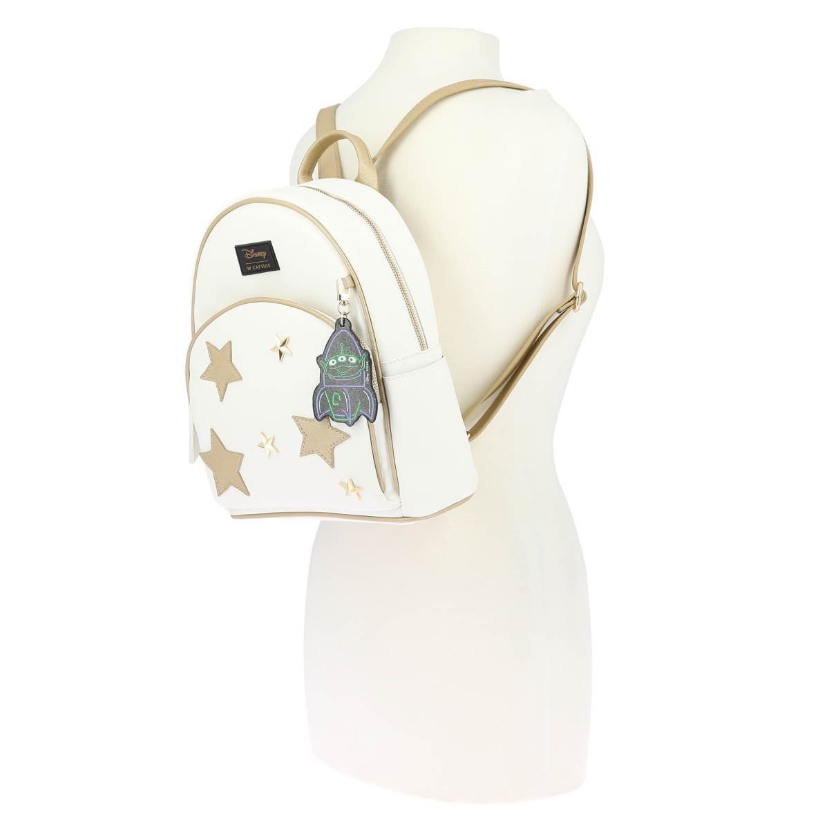 Backpack Blanco con Charm W Capsule