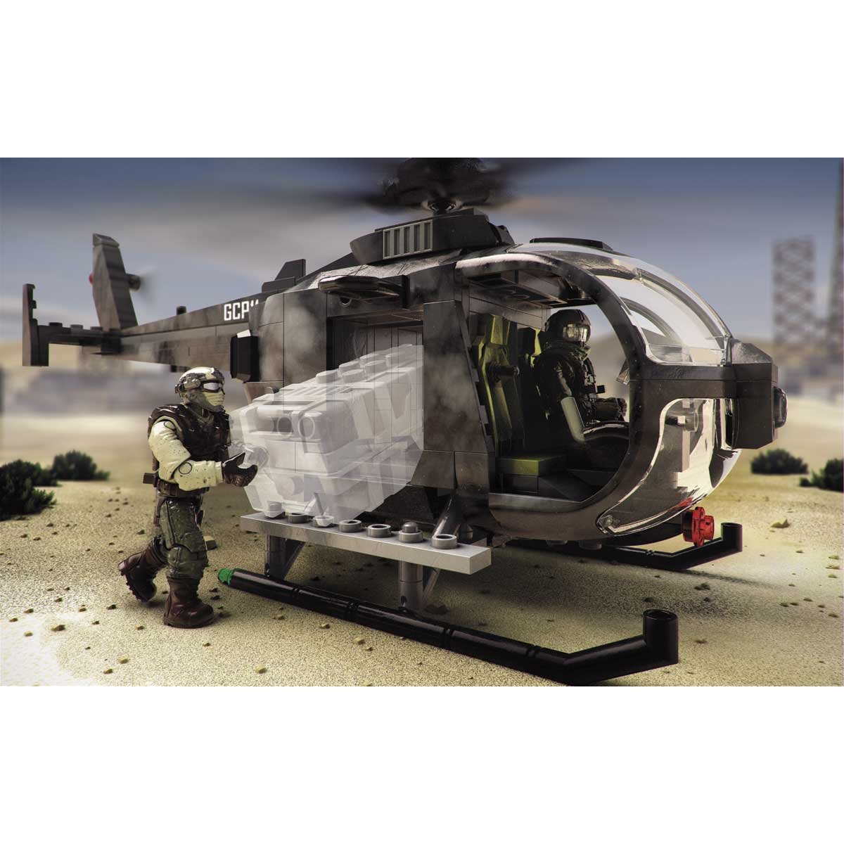 Mega Construx Cod Ops Copter Especial Mattel