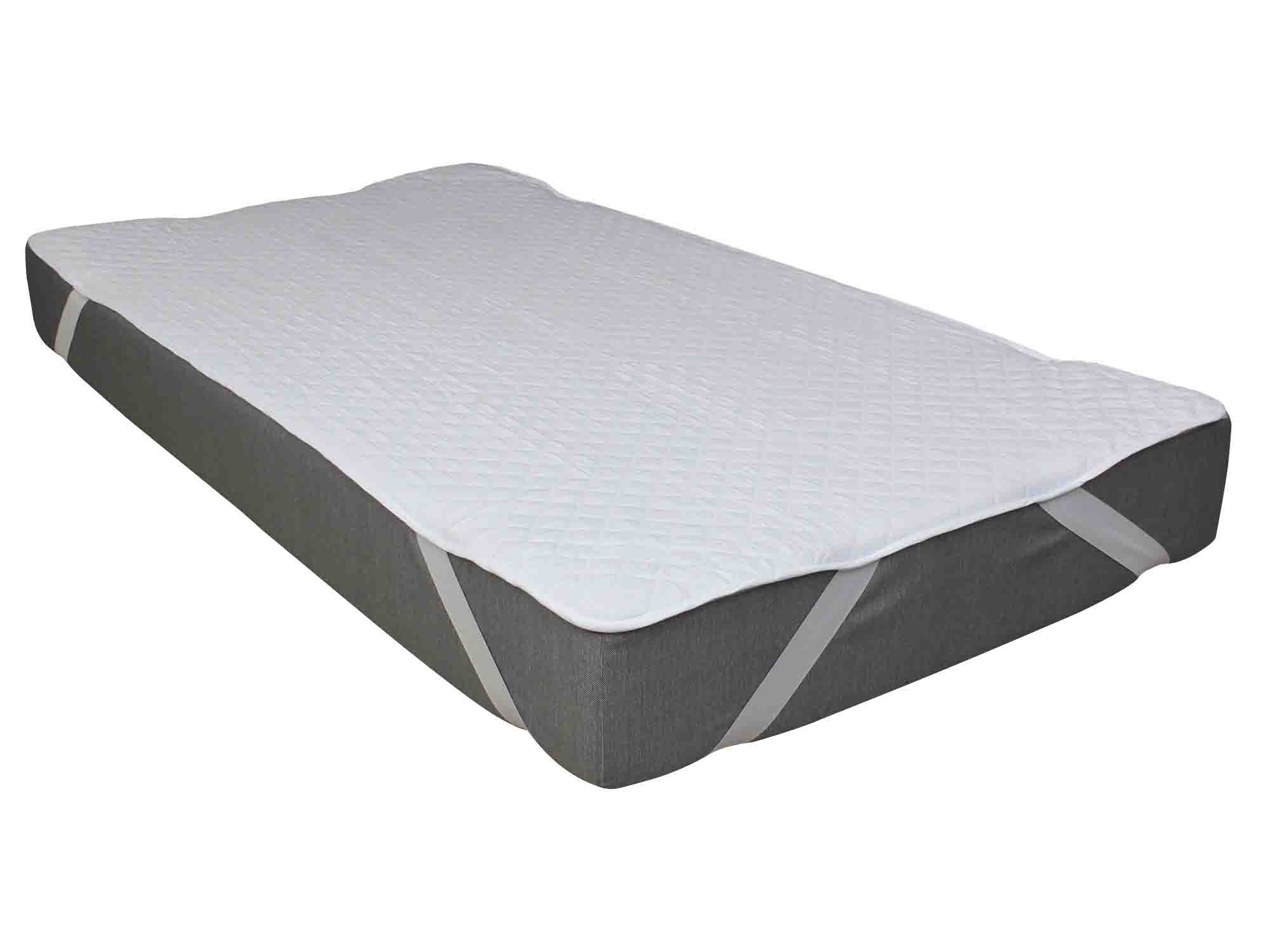 Protector para Colch&oacute;n Impermeable Blanco Dry Mat Sealy - Matrimonial / Queen Size