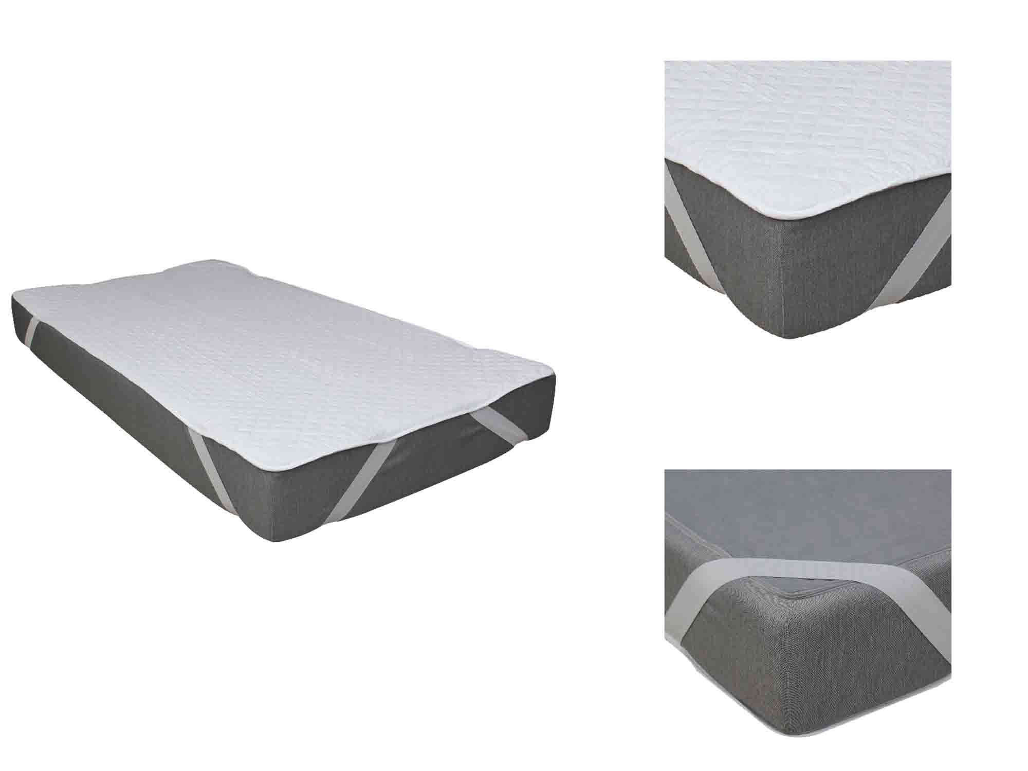 Protector para Colch&oacute;n Impermeable Blanco Dry Mat Sealy - Matrimonial / Queen Size