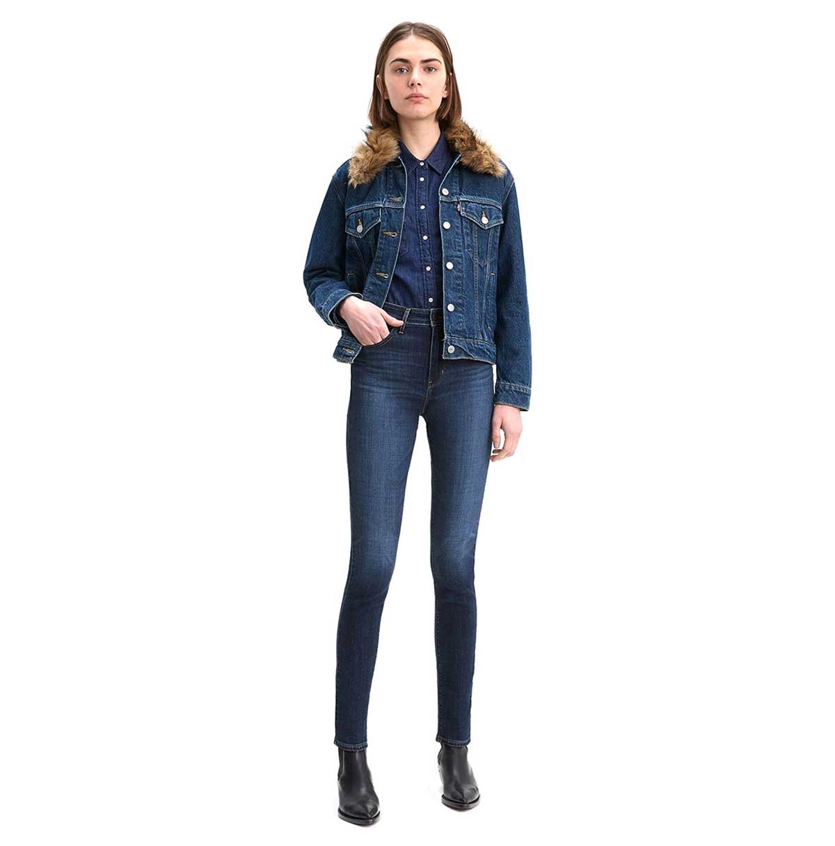 Jeans 721 High Rise Skinny Levis para Mujer