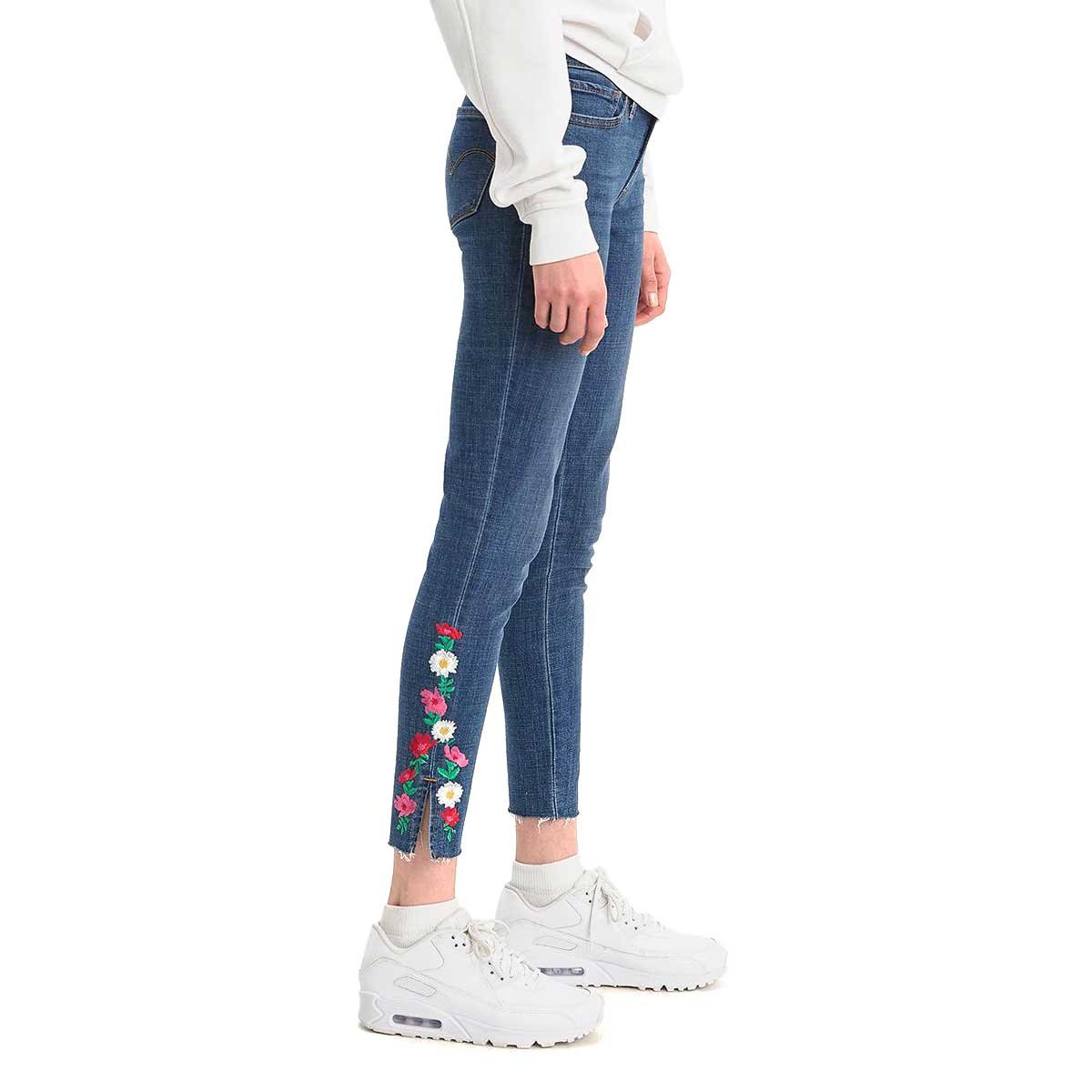 Jeans Ankle Cintura Media Levi's
