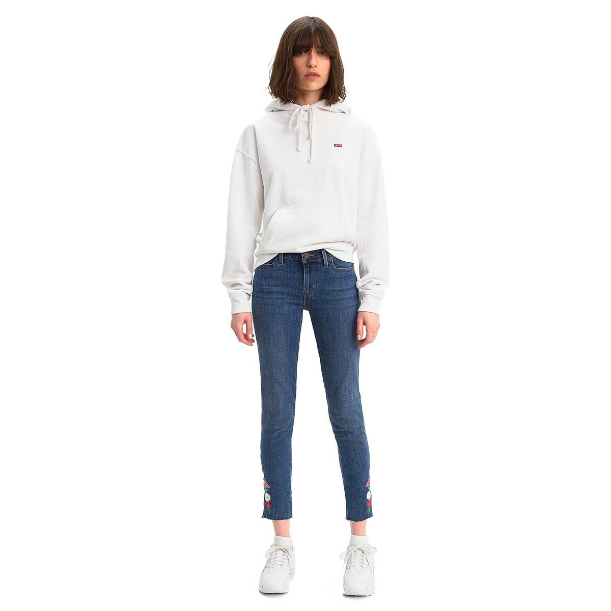 Jeans Ankle Cintura Media Levi's
