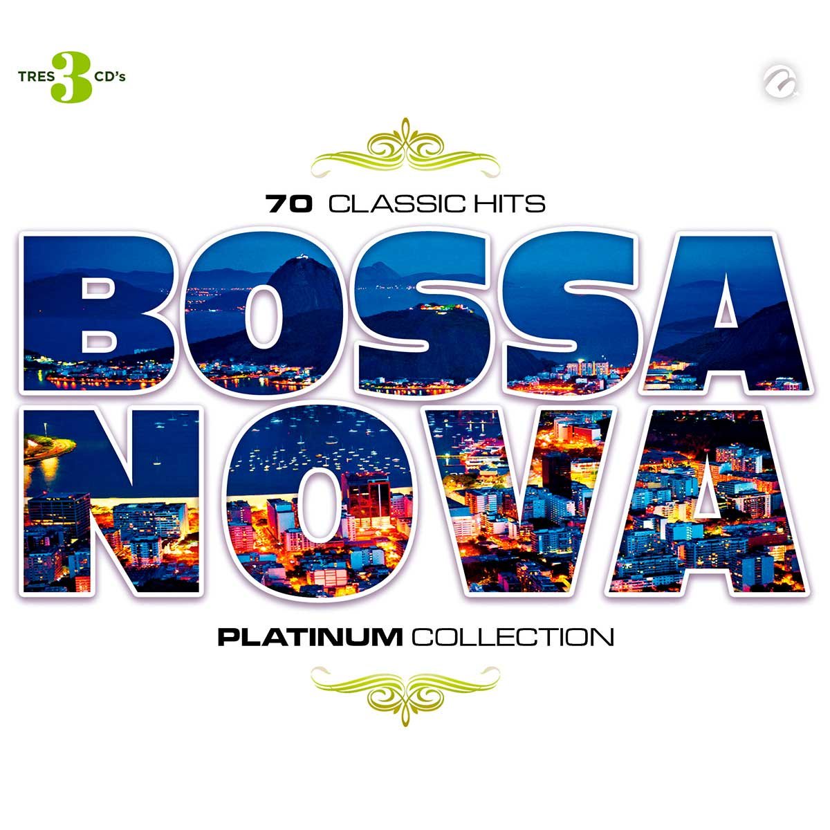 3 Cds Bossa Nova 70 Classic Hits