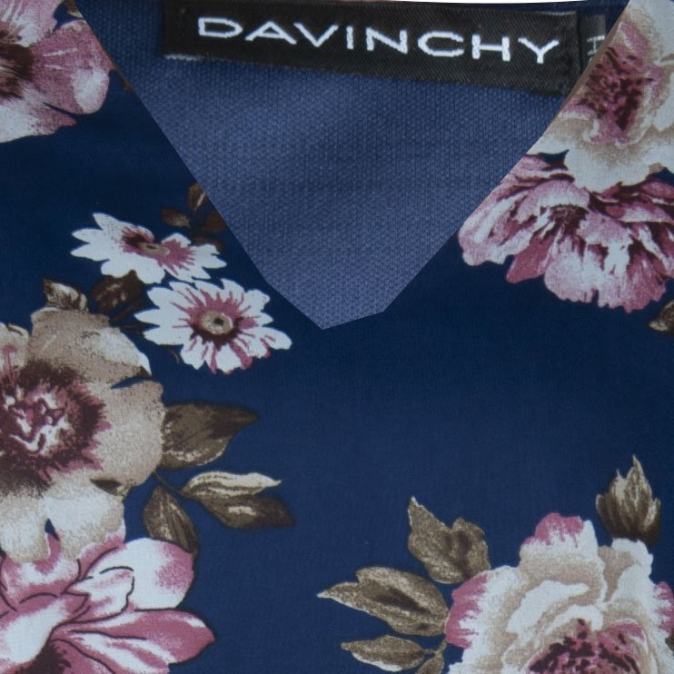 Blusa para Dama Estampada Blanca Davinchy