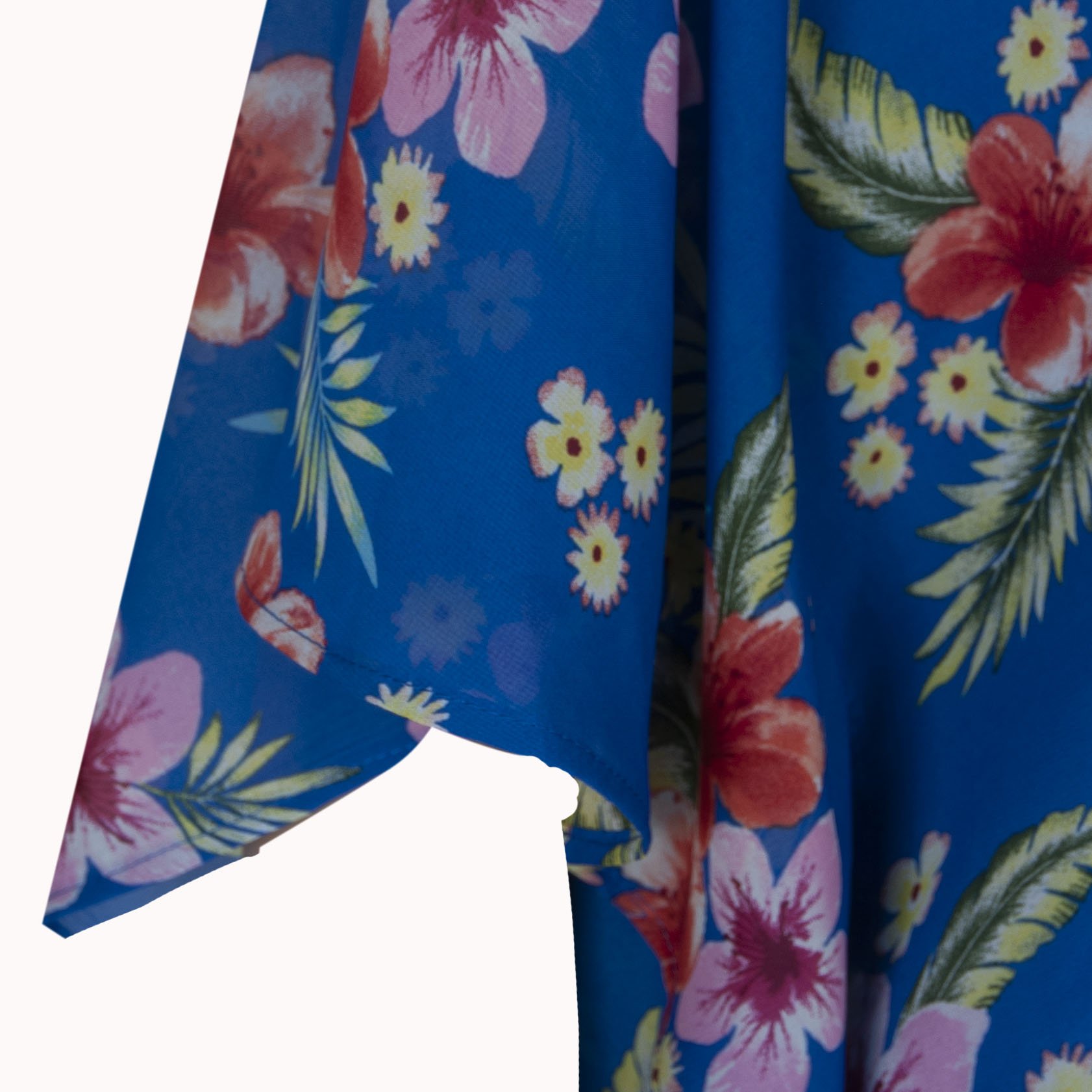 Blusa Estampada Azul Davinchy