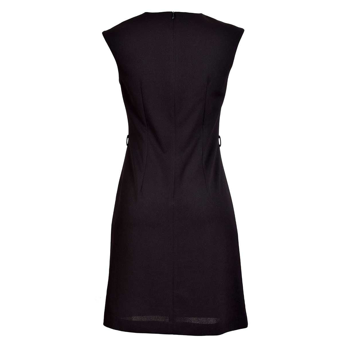 Vestido Mini Manga con Cinturón Michel Paulini