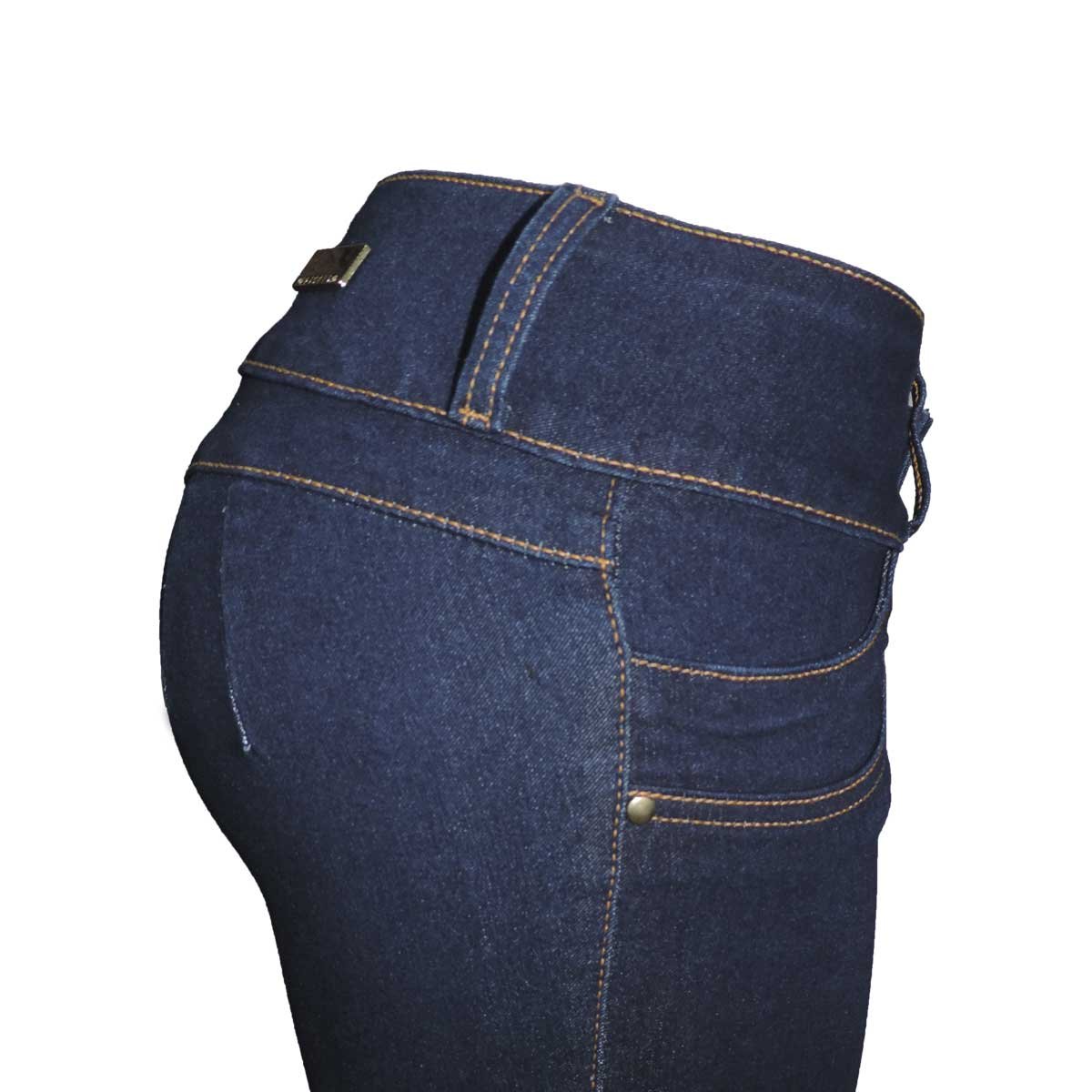 Skinny Tres Botones Jeans Berona para Dama