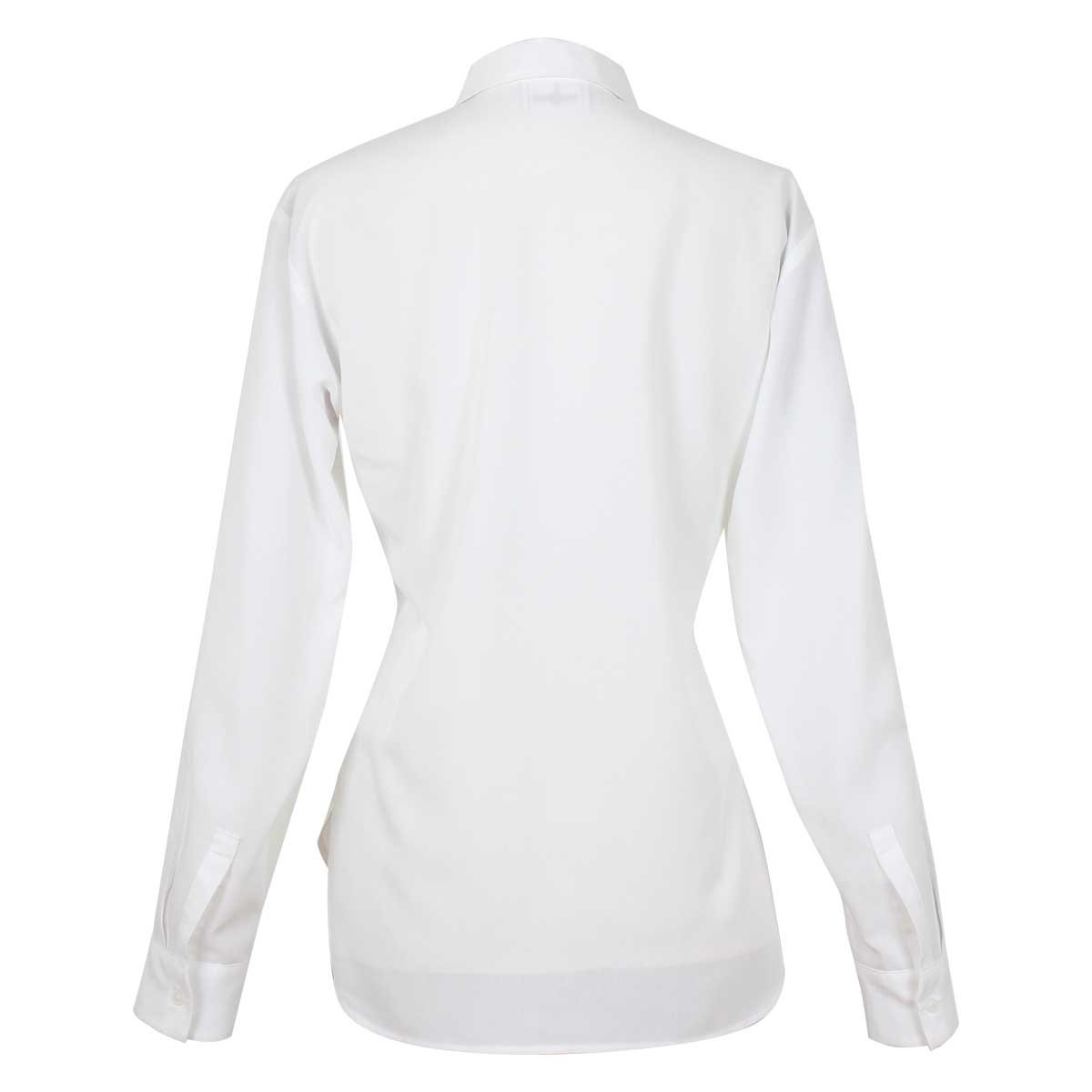 Blusa para Dama Manga Larga Cuello Camisero Office Cool