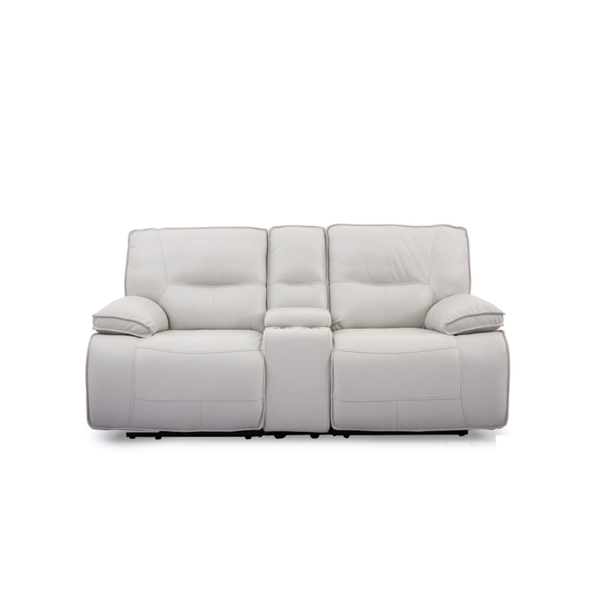 Sofa Piel Reclinable Electrico Baci Living Room