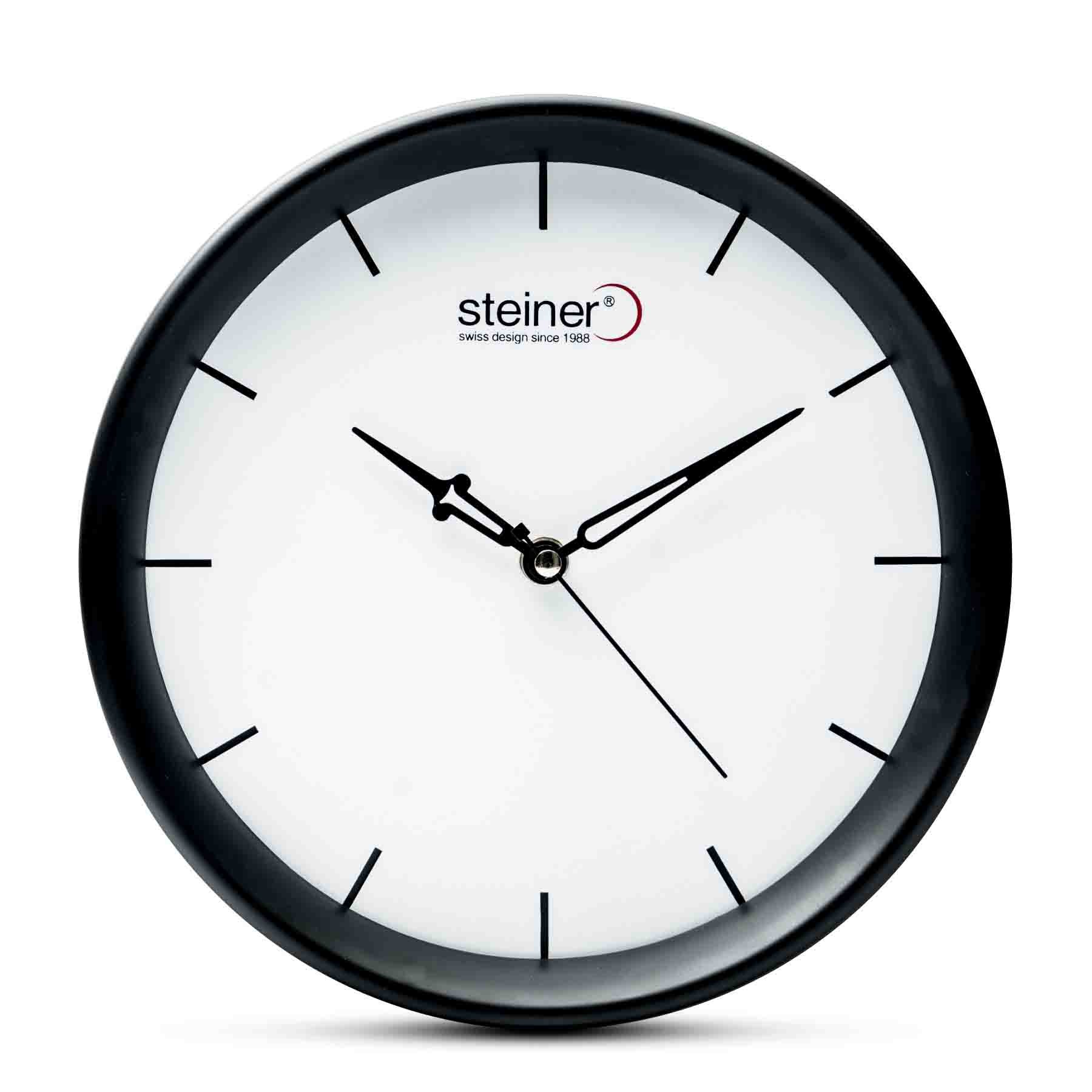 Reloj de Pared An&aacute;logo Blanco Steiner