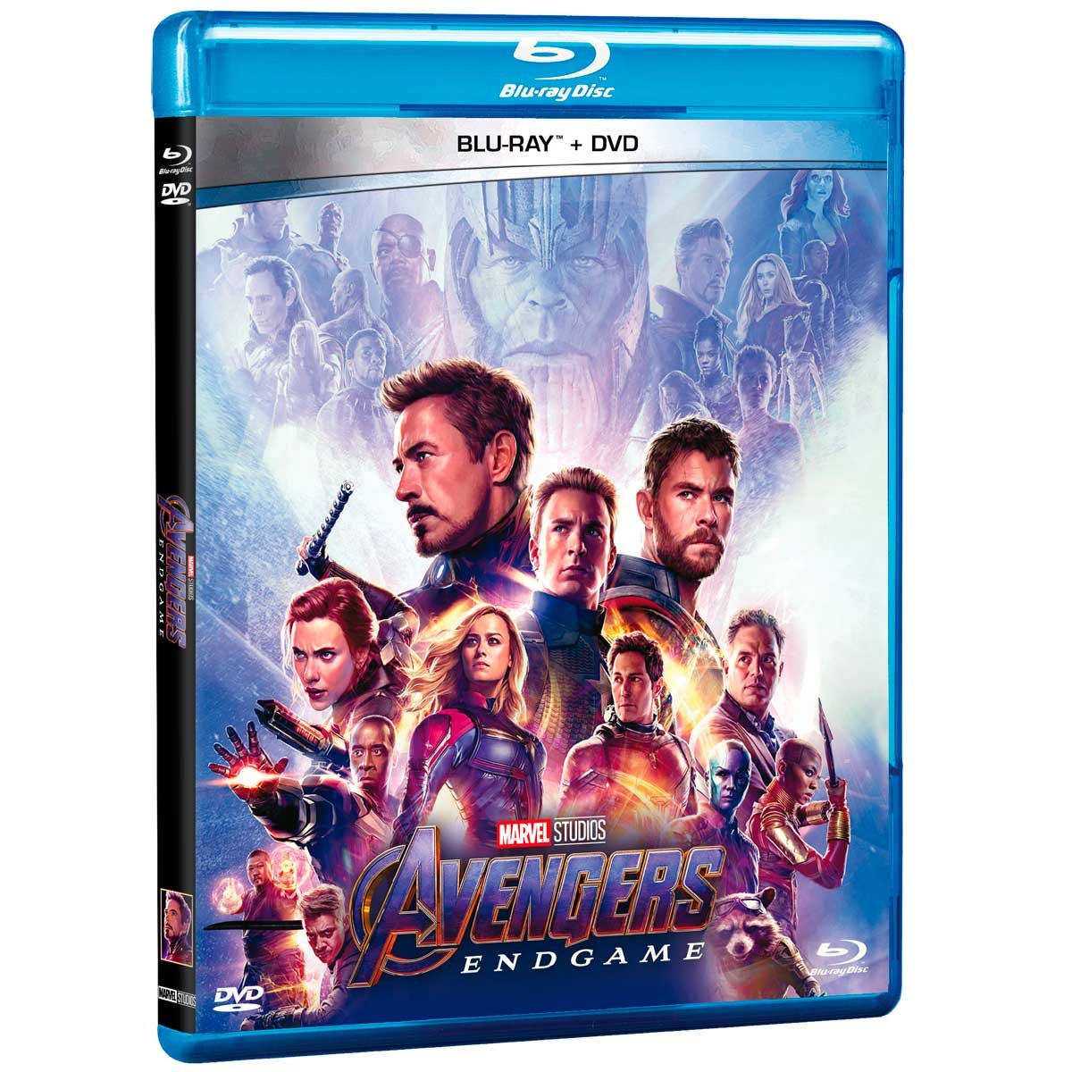 Blu Ray + Dvd Avengers End Game