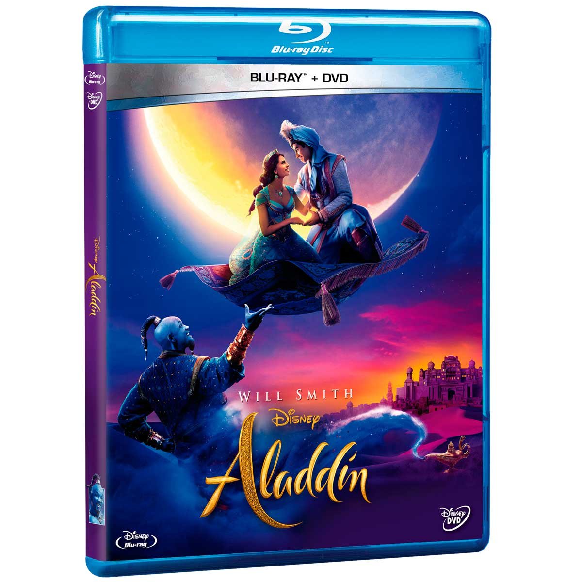 Blu Ray + Dvd Aladdín