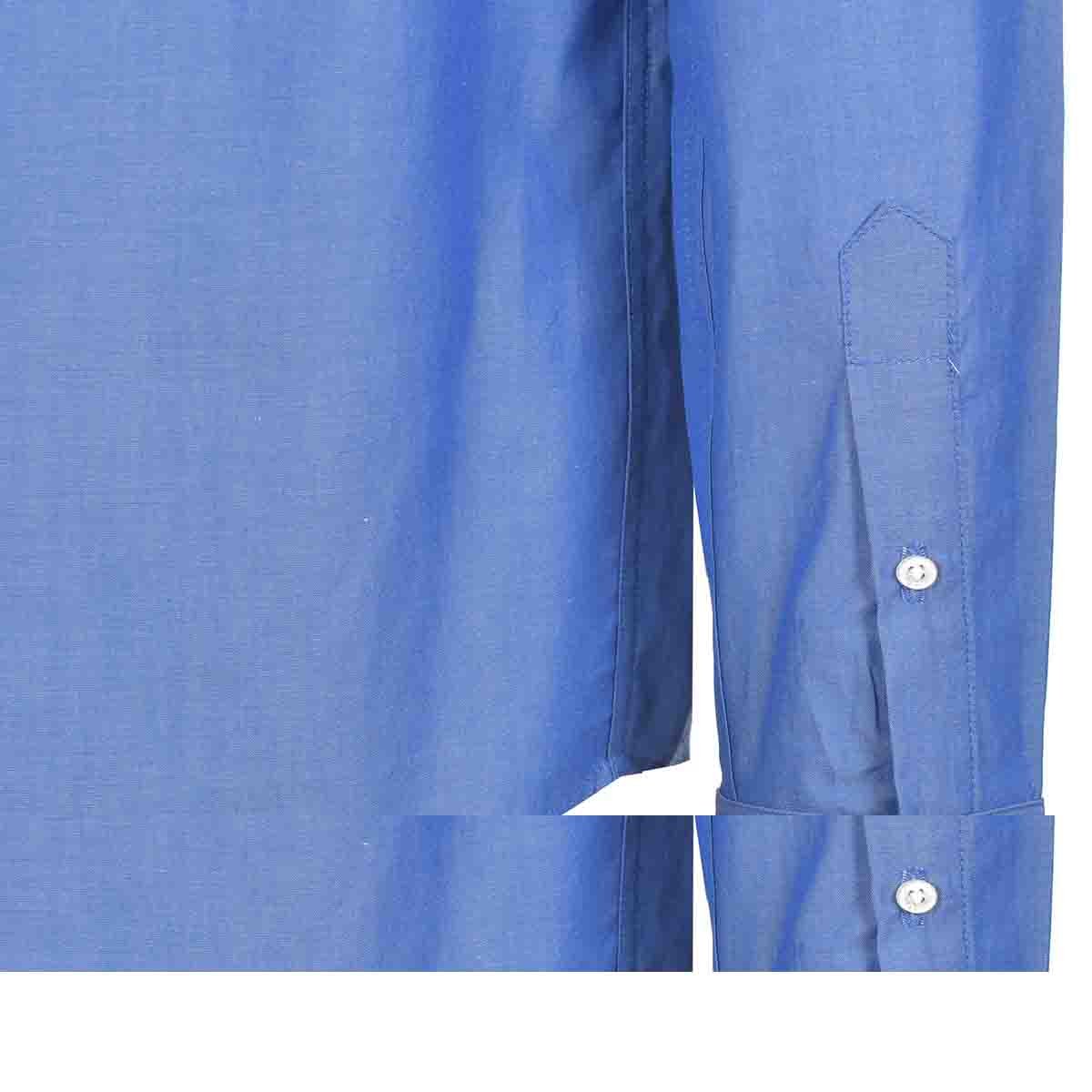 Camisa Lisa Azul Polo Club