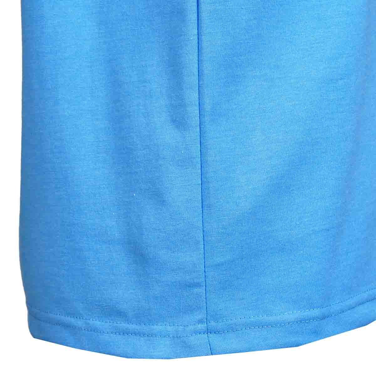 Playera Cuello Henley Azul Cielo J. Opus