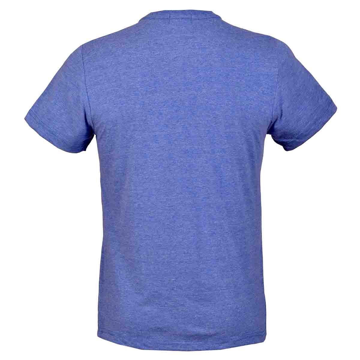 Playera Cuello Redondo Azul Rey Bruno Magnani para Caballero