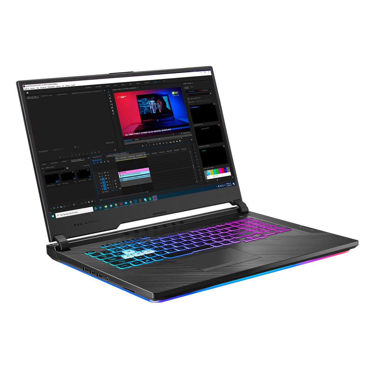 Laptop 17.3" Asus Rog G731Gt-Au024T Negro+ Mochila