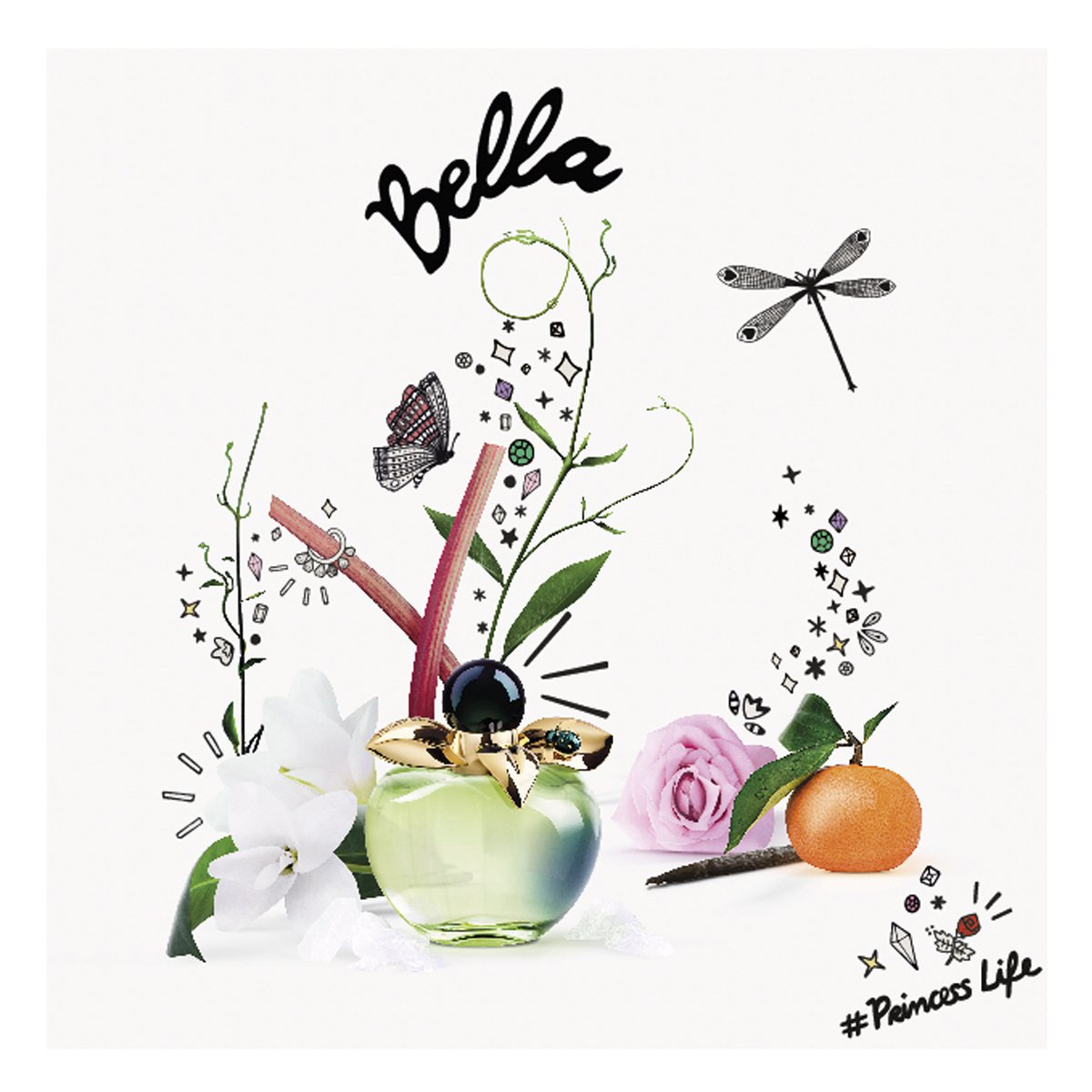 Estuche para Dama Nina Ricci Les Belles de Nina Bella Edt 80Ml + Lipstick