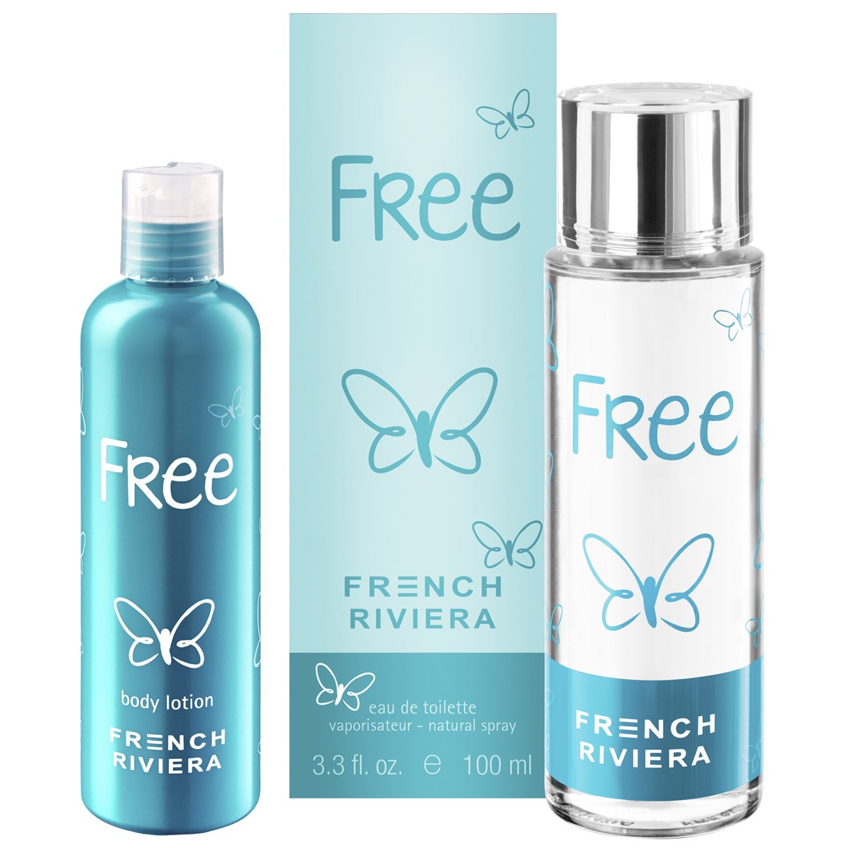 Fragancia para Dama French Rivera Free Edt 100 Ml +B Lot 100 Ml