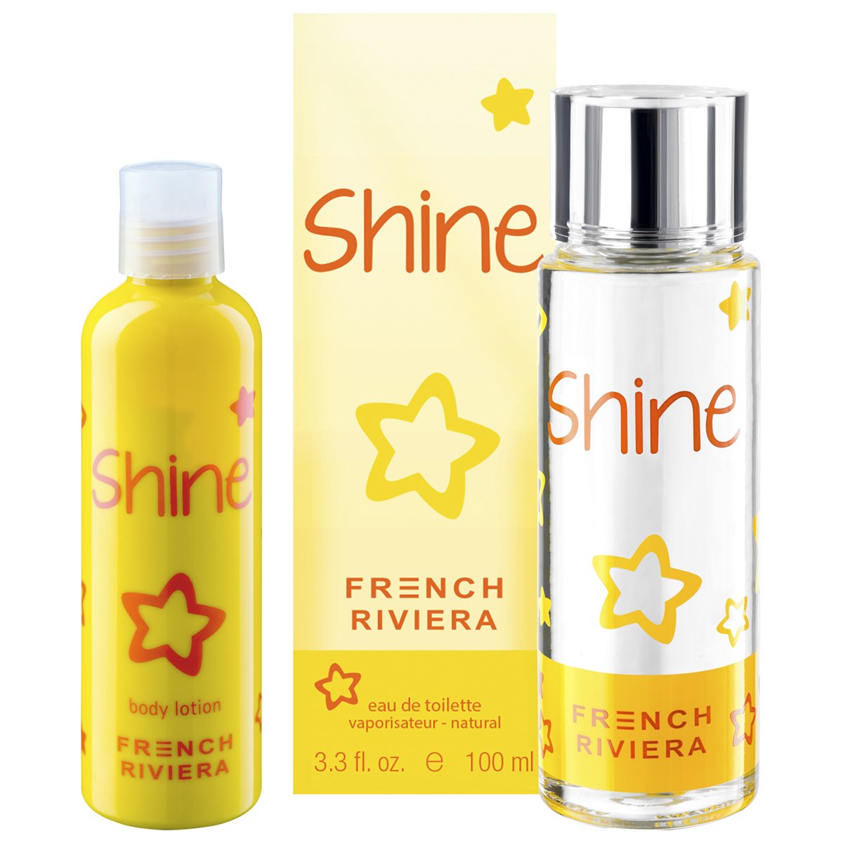 Fragancia para Dama French Riviera Shine Edt 100 Ml + Body Lotion