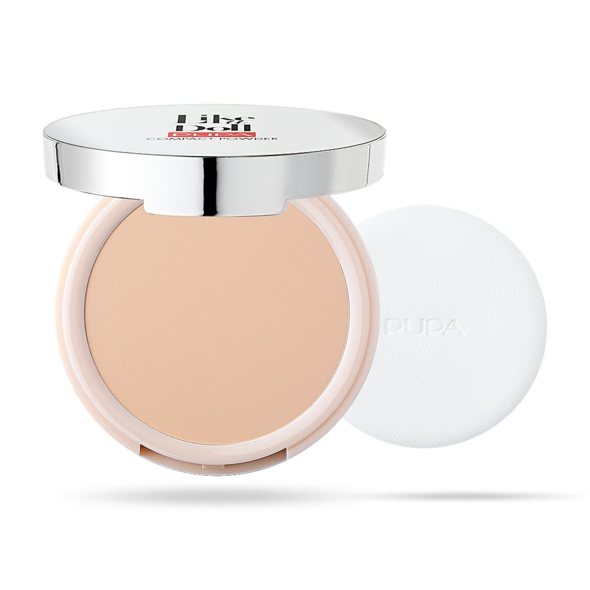 Polvo Compacto Pupa Like a Doll Nude Skin Natural Beige
