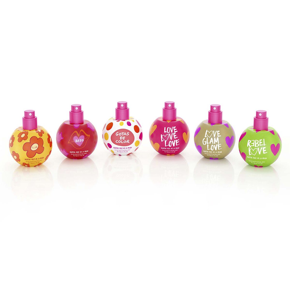 Fragancia para Dama, Agatha Ruiz de la Prada Gotas de Color Bubble Edt 30Ml