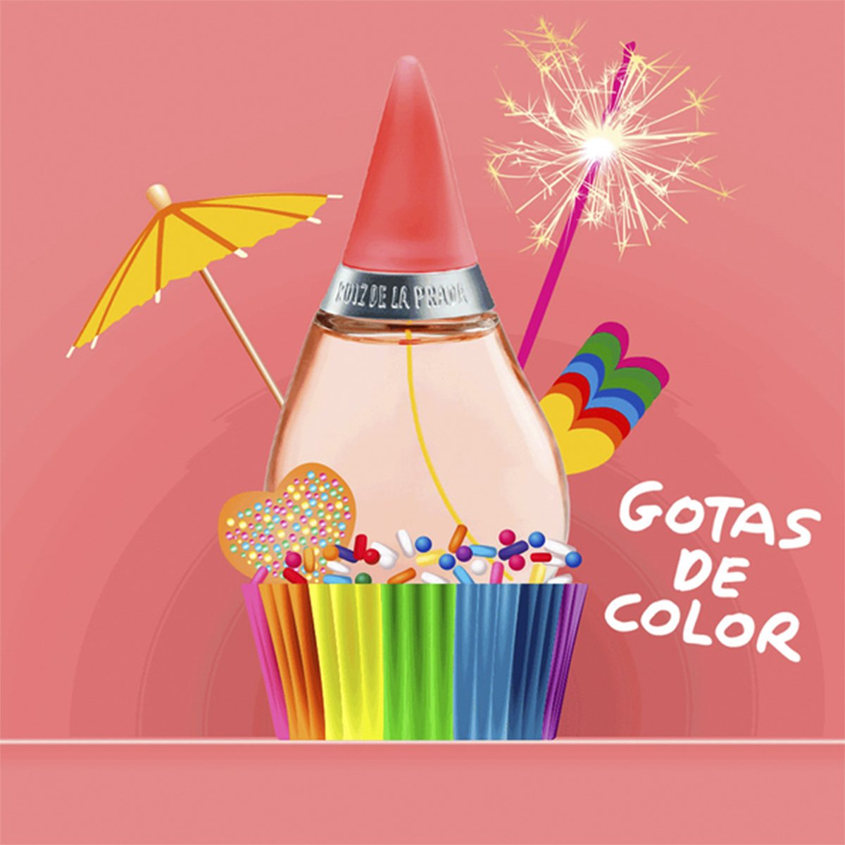 Fragancia para Dama, Agatha Ruiz de la Prada Gotas de Color Bubble Edt 30Ml