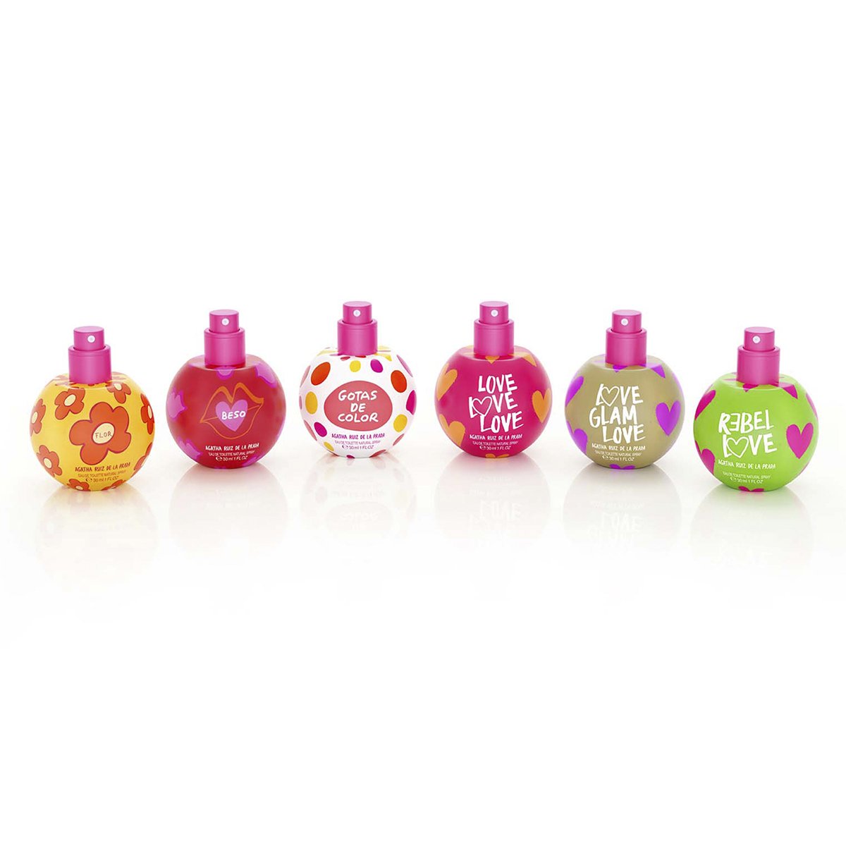 Fragancia para Dama, Agatha Ruiz de la Prada Love Glam Love Bubble Edt 30Ml