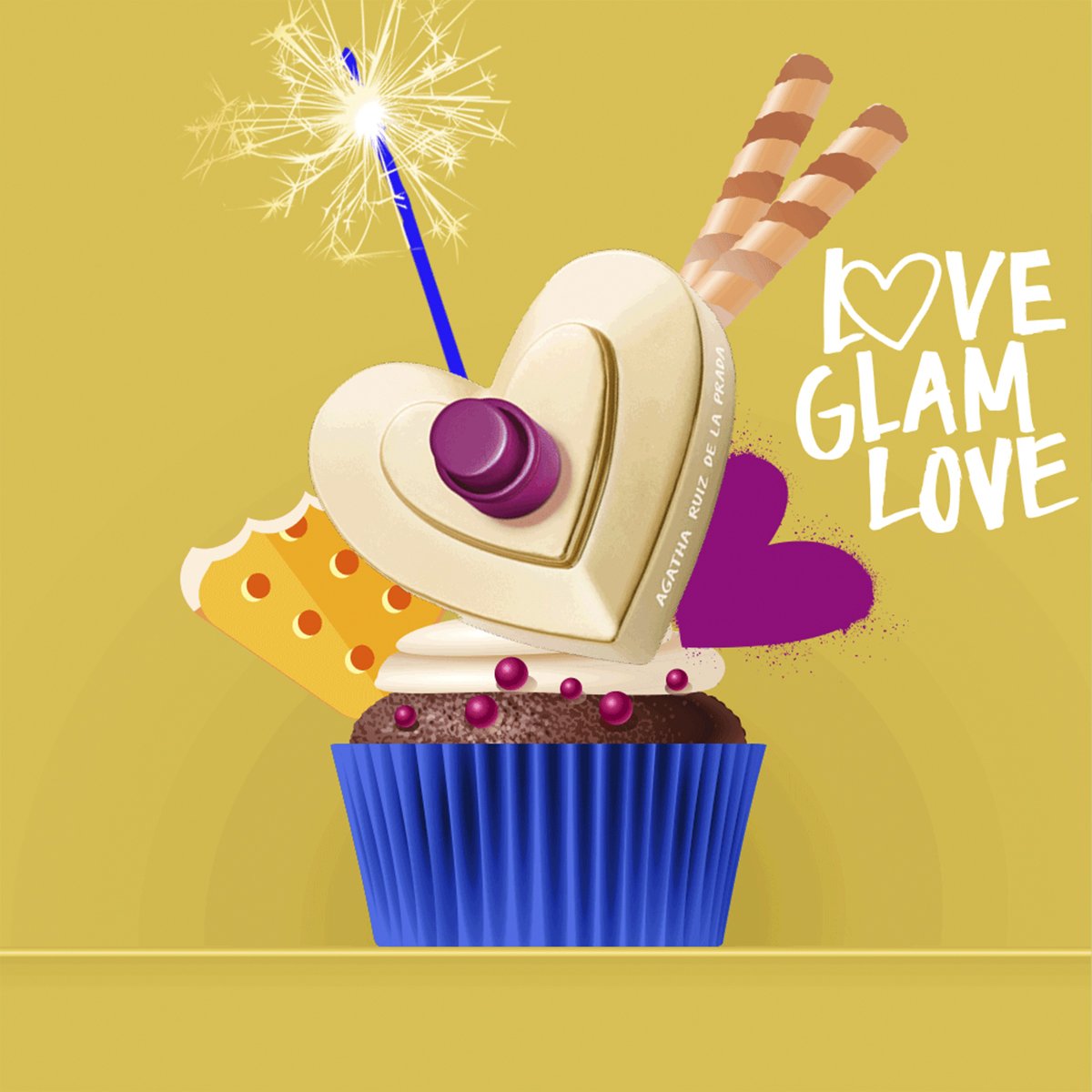 Fragancia para Dama, Agatha Ruiz de la Prada Love Glam Love Bubble Edt 30Ml