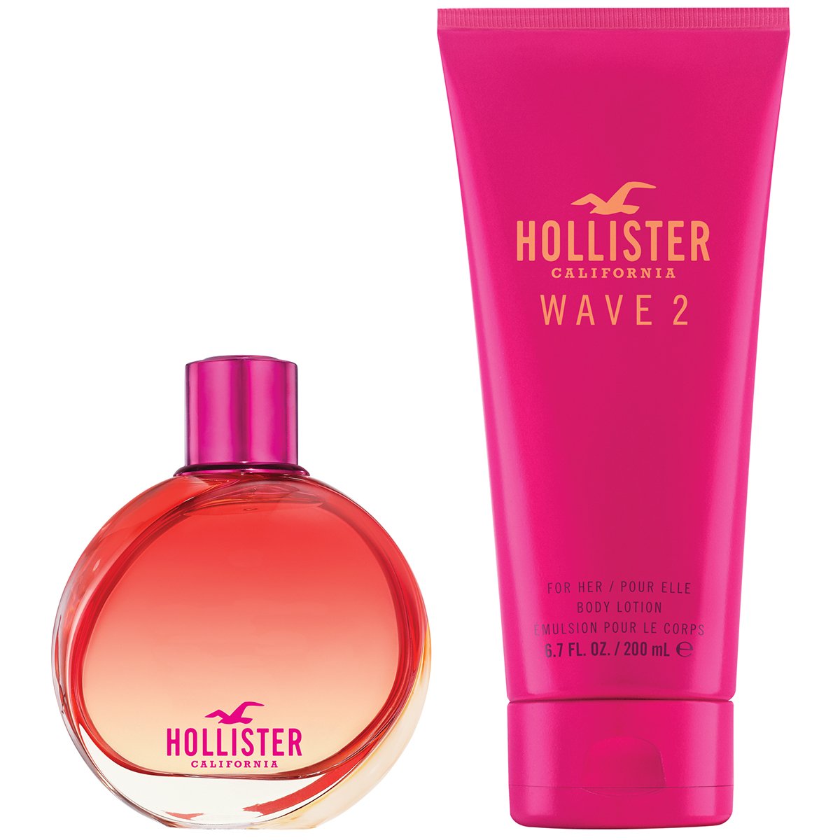 Estuche para Dama Hollister Wave 2 For Her Edt 50 Ml