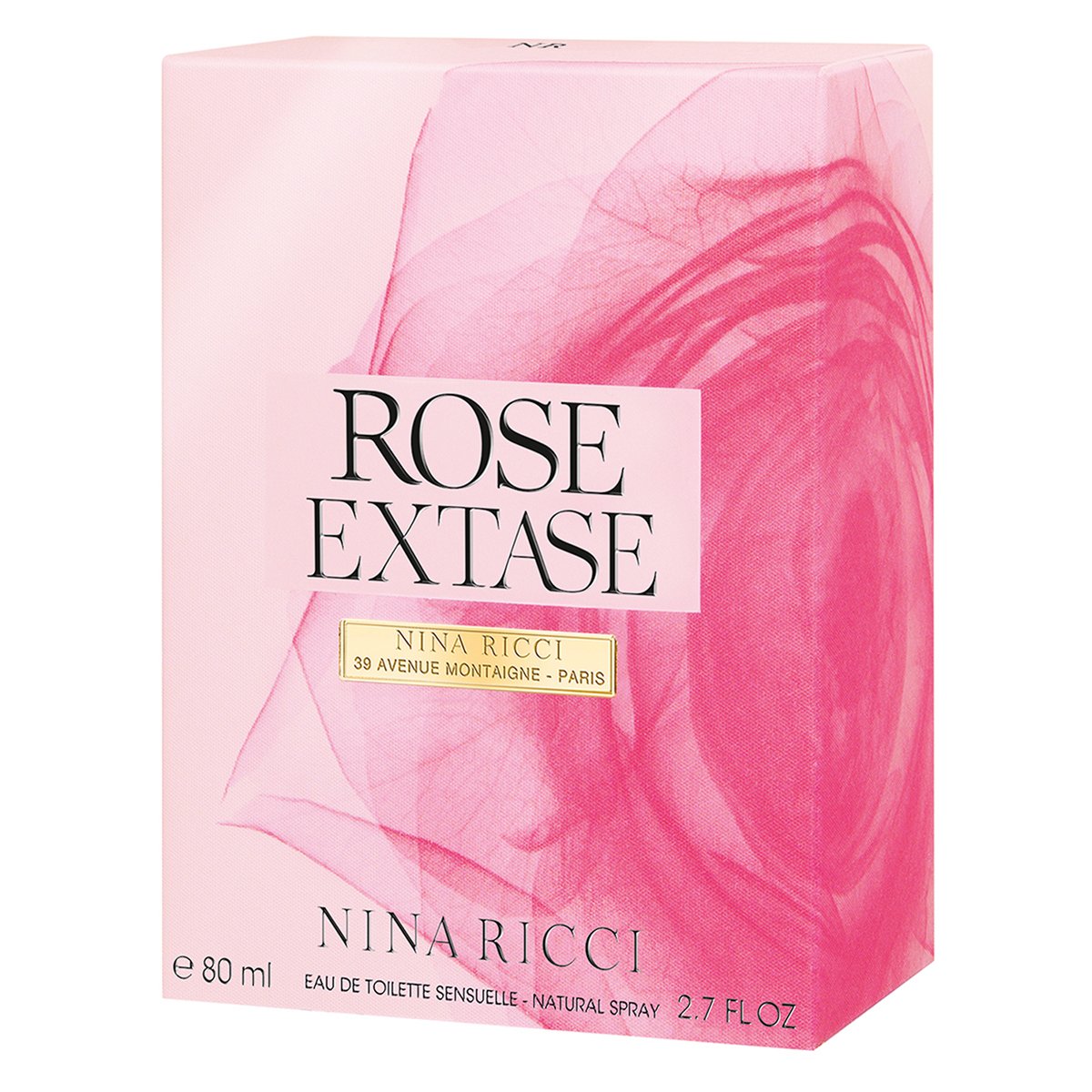 Fragancia para Mujer Nina Ricci Rose Extase Edt 80 Ml