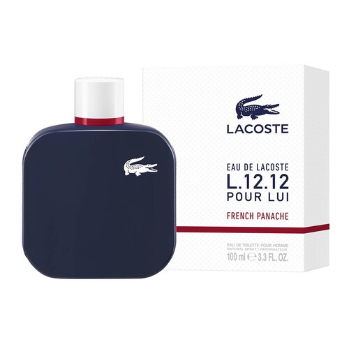 Fragancia para Hombre Lacoste L1212 French Panache Pour Lui Edt 100 Ml