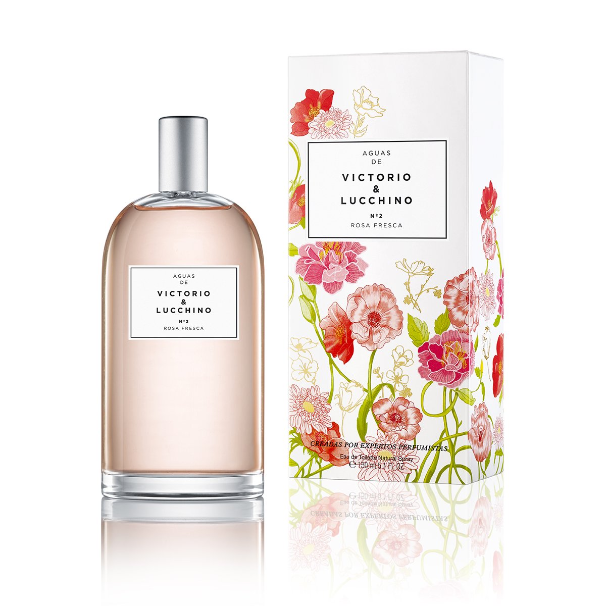 Fragancia para Mujer Victorio & Lucchino Agua Nº2 Rosa Fresca Edt 150 Ml