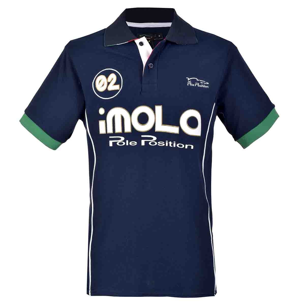 Playera Azul Obscuro Pole Position para Caballero