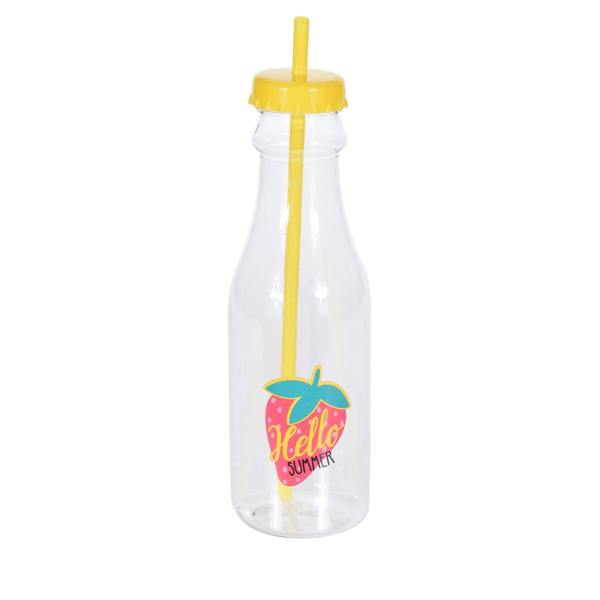 Botella con Pajita 650Ml