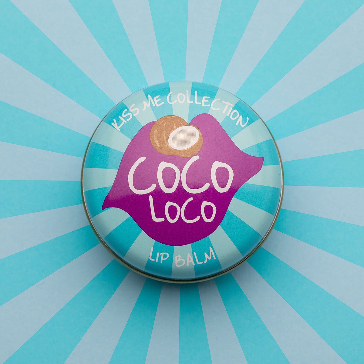 Bálsamo para Labios Coco Loco Agatha Ruiz de la Prada Kiss Me Collection 15 Gr