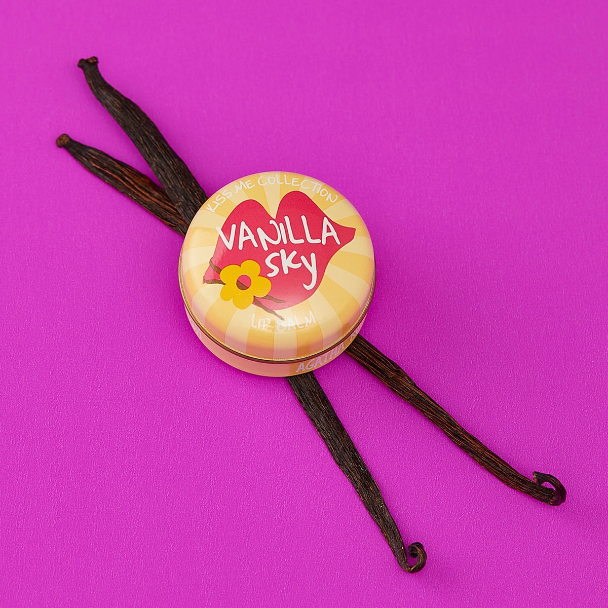 Bálsamo para Labios Vainilla Sky Agatha Ruiz de la Prada Kiss Me Collection 15 Gr