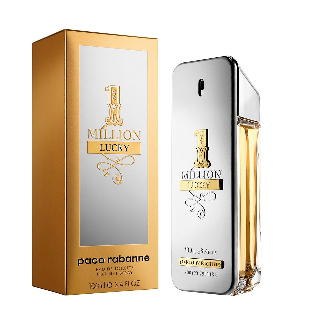 Fragancia para Hombre Paco Rabanne 1 Million Lucky Edt 100 Ml