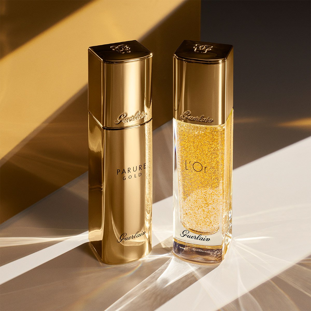 Base de Maquillaje Fluida Guerlain Parure Gold 04 Beige Moyen 30 Ml