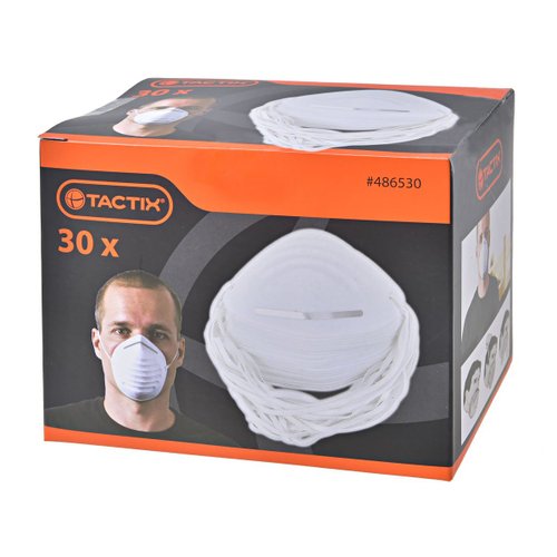 Mascaras para Polvo Desechables (30 Pza) Tactix
