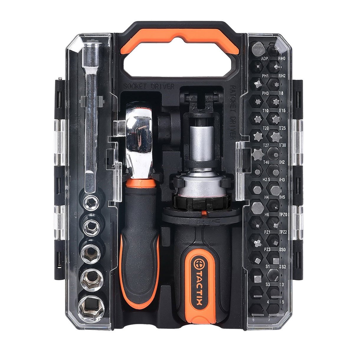 Set Autocle Compacto 40 Piezas Tactix