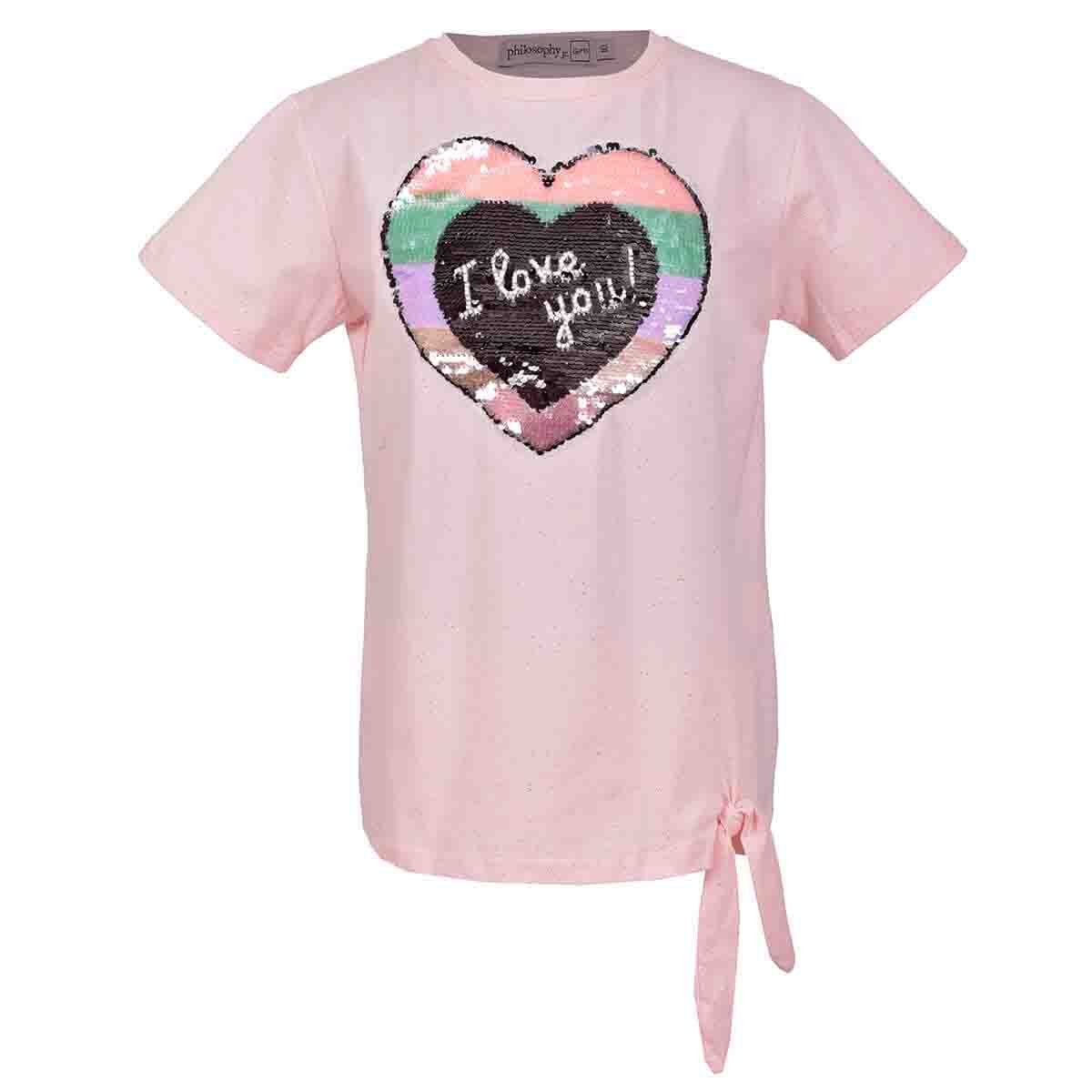 Playera Color Rosa Philosophy Girls