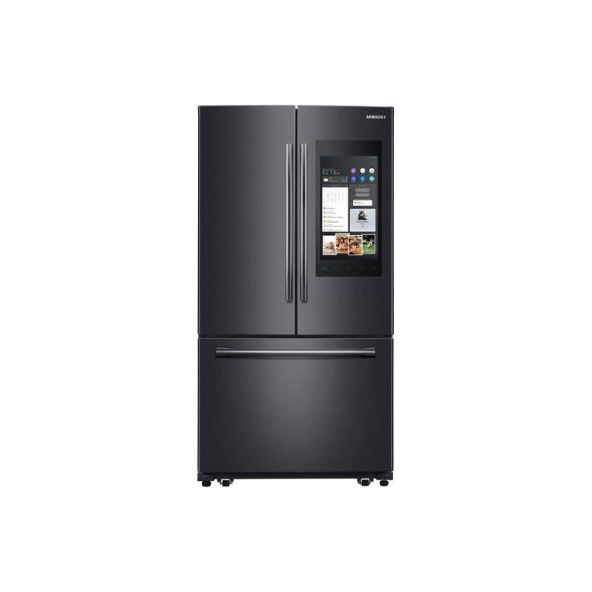 Refrigerador French Door Negro Acero Inoxidable 25 P3 Samsung