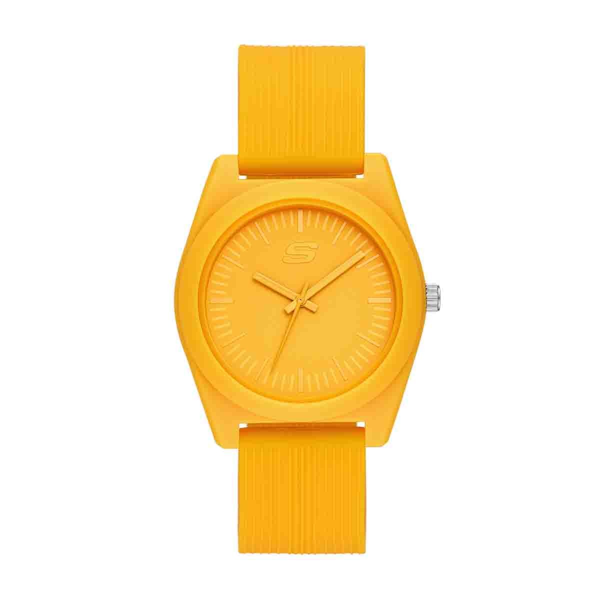 Reloj Unisex Color Amarillo Skechers