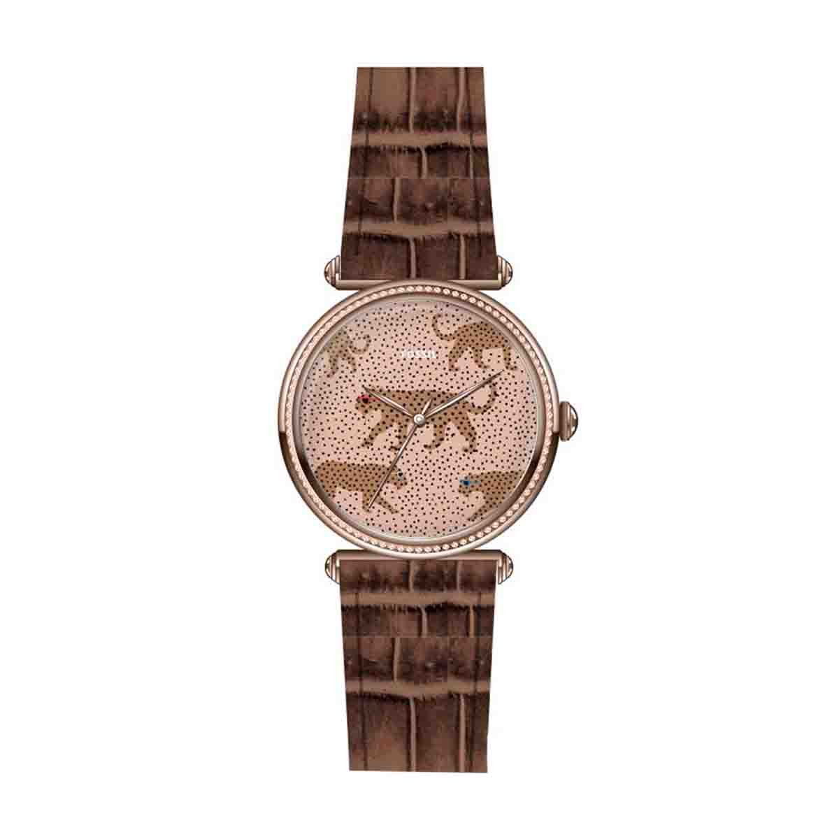 Reloj para Dama Color Animal Print Fossil