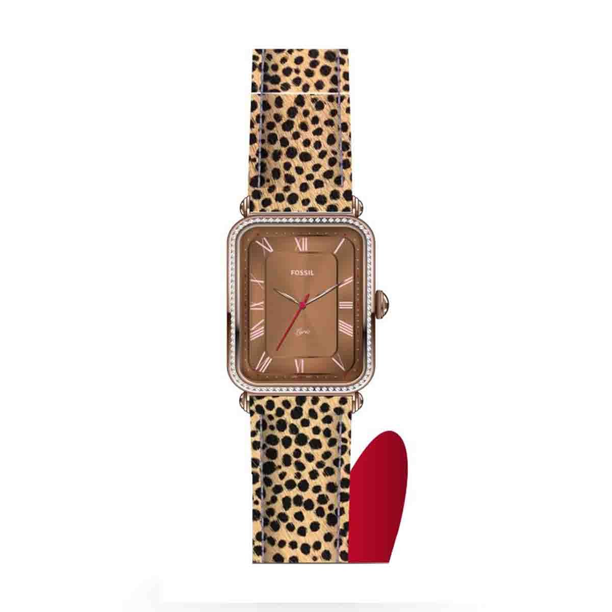 Reloj para Dama Color Animal Print Fossil