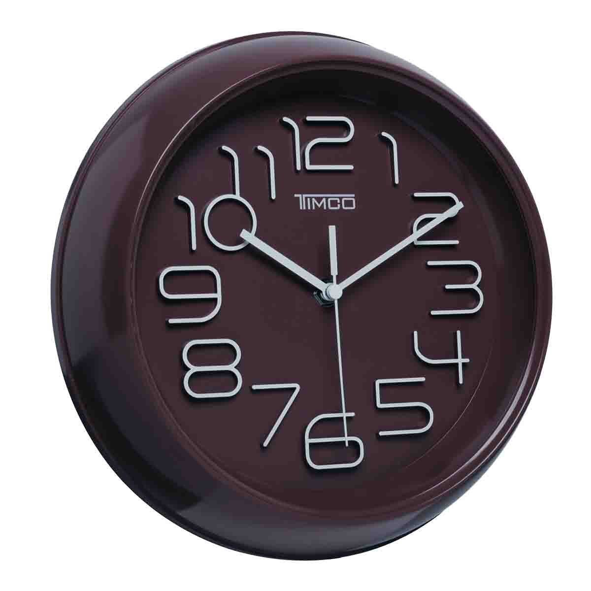 Reloj de Pared Color Chocolate Timco